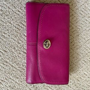 Pink Coach Wallet
